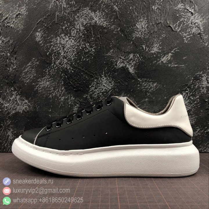 Alexander McQueen 2019 Unisex Sneakers PELLE S GOMMA 462214 WHGP7 3M Black